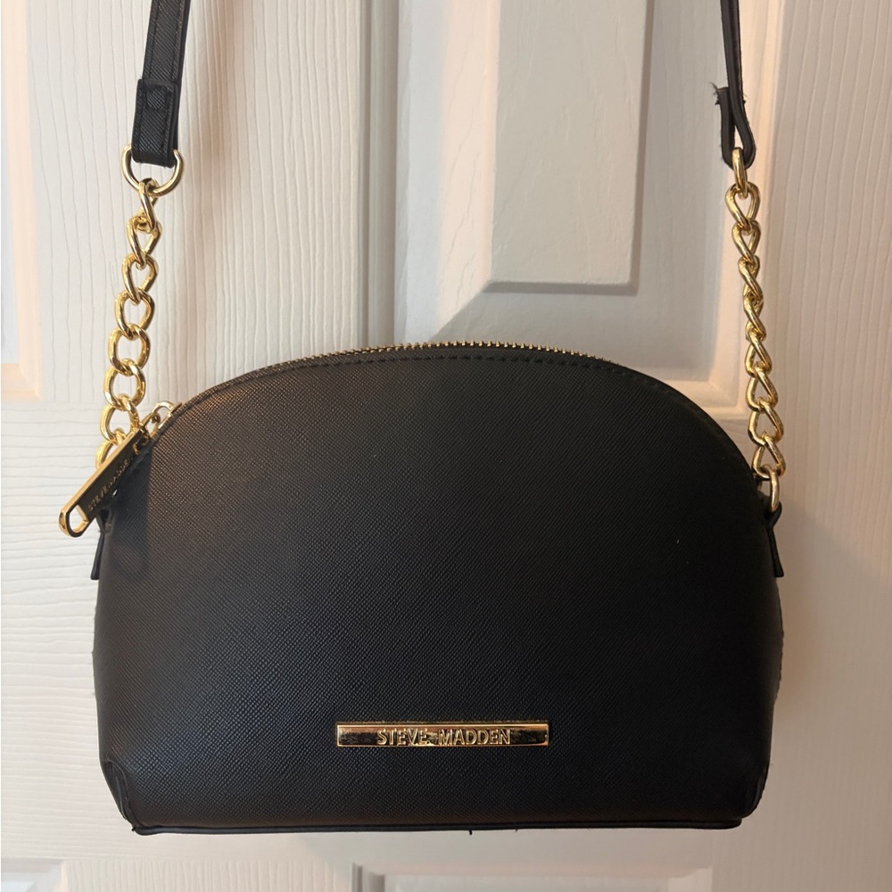 Steve Madden Black Long Purse